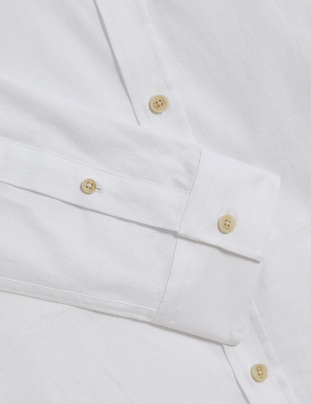 Ted Baker ALLARDO - Regular Fit Cotton Oxford Hemd Herren Weiß | CDWKB-5186