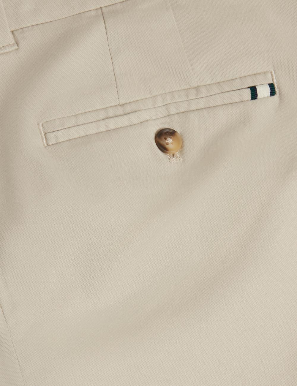 Ted Baker BATFORD - Slim Fit Cotton Blend Chinos Hosen Herren Tan | BKCYR-1728
