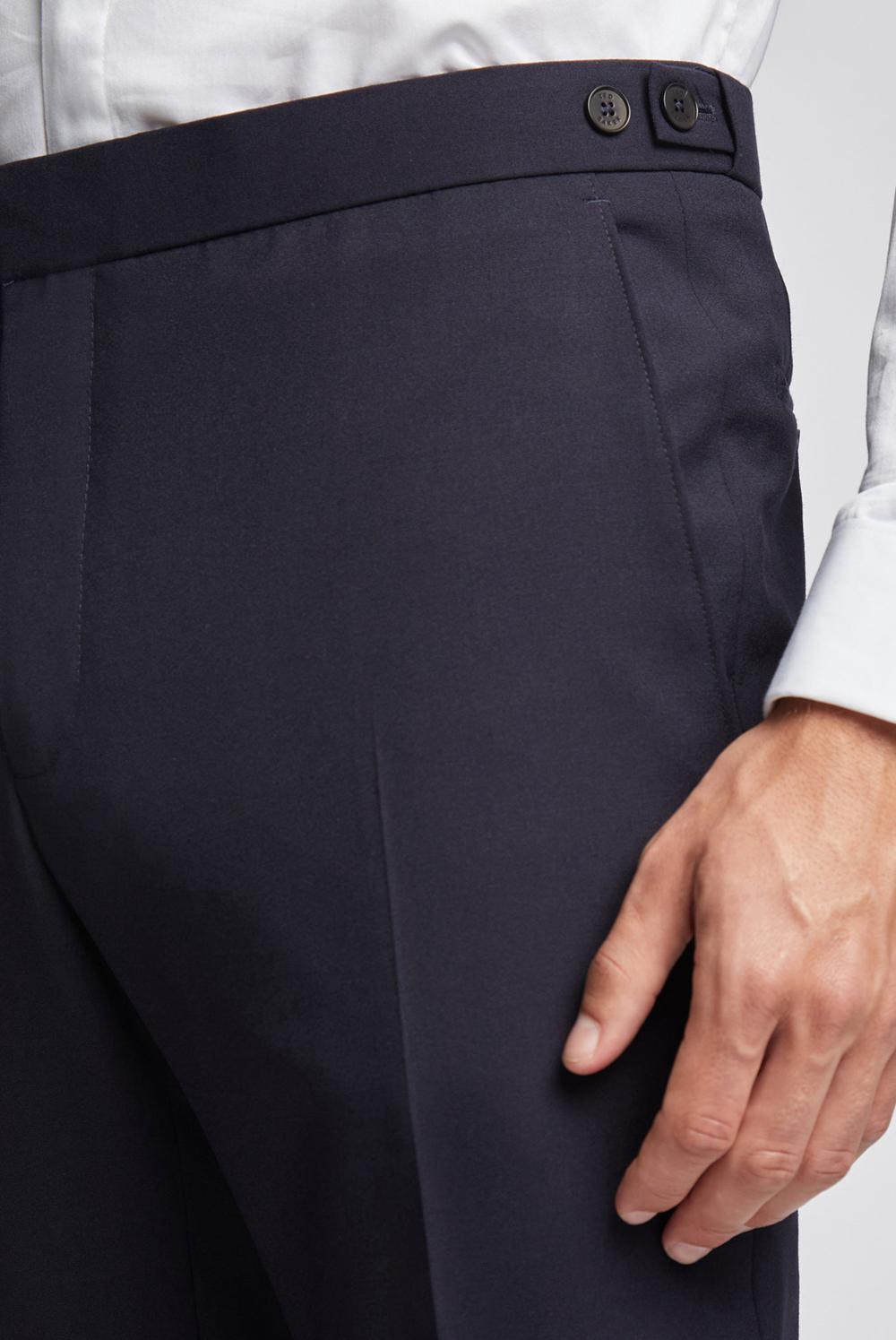 Ted Baker BREENTS - Slim Fit Navy Tuxedo Hosen Herren Navy | SLEZP-4617