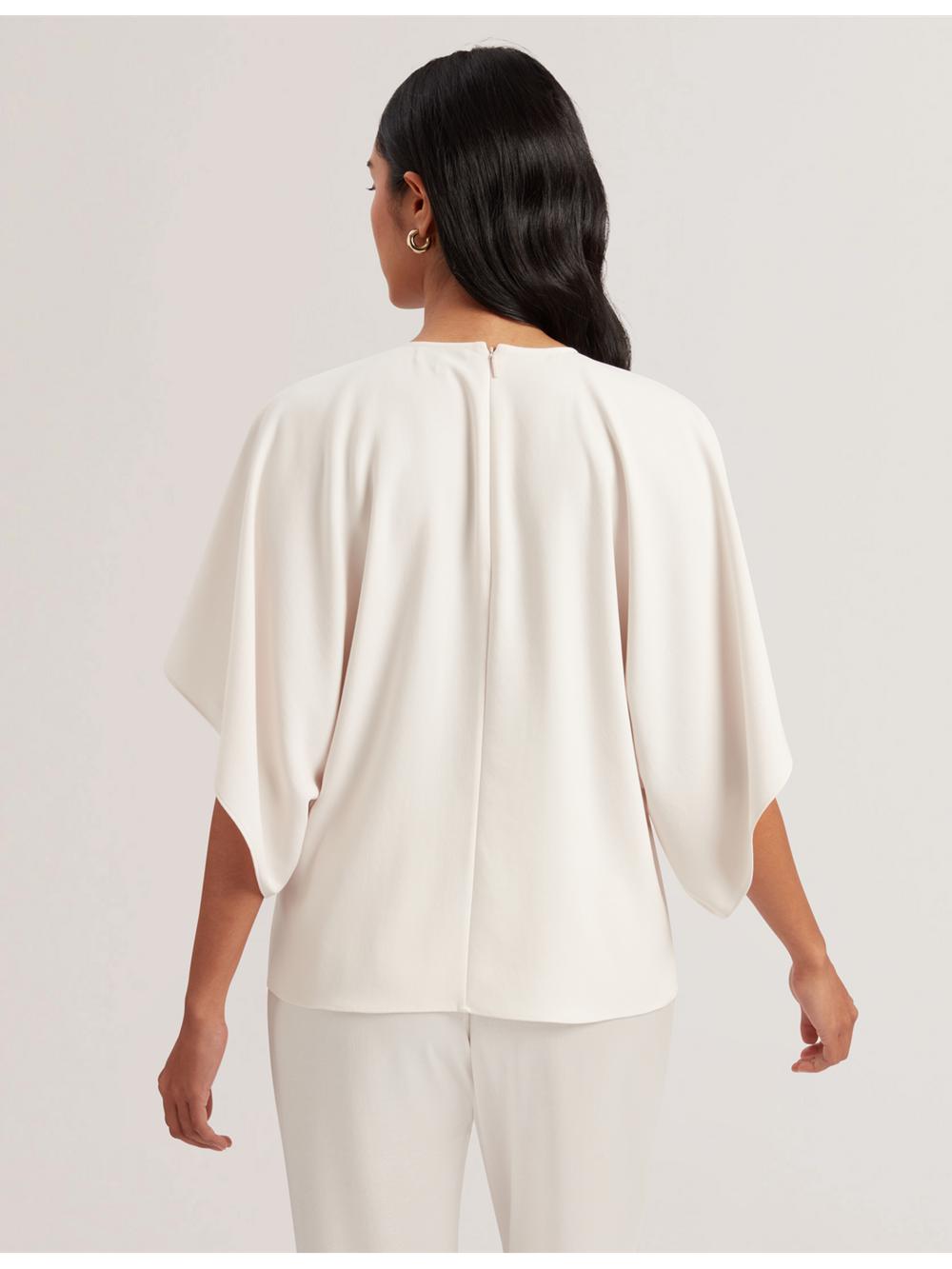 Ted Baker CHERIKA Bluse Damen Ivory | QGMUL-9501