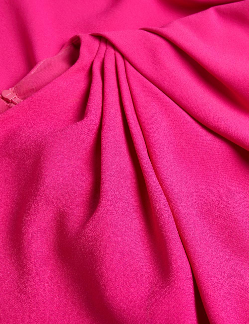 Ted Baker EREAS - Drape Neckline Cap Sleeve Maxikleid Damen Rosa | OVLFA-2387