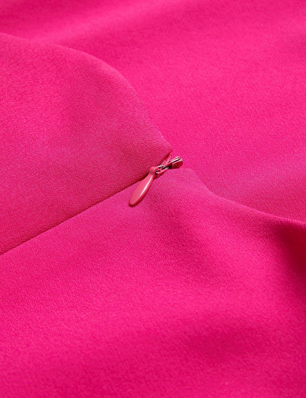 Ted Baker EREAS - Drape Neckline Cap Sleeve Maxikleid Damen Rosa | OVLFA-2387