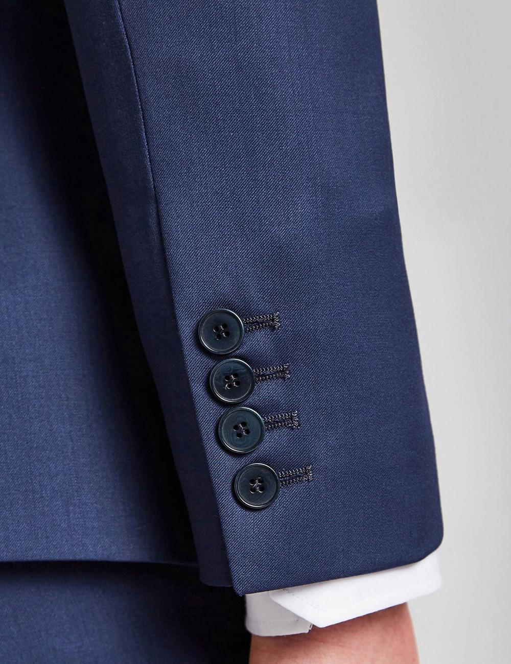 Ted Baker FINLAYJS - Twill Wool Slim Fit Suit Jacken Herren Blau | SZTGC-3179