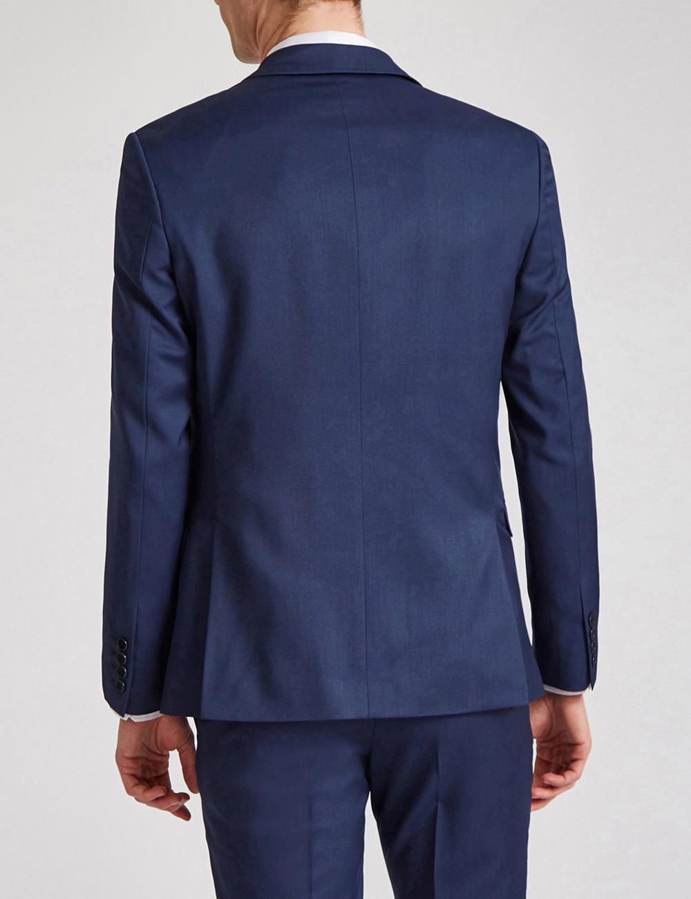 Ted Baker FINLAYJS - Twill Wool Slim Fit Suit Jacken Herren Blau | SZTGC-3179