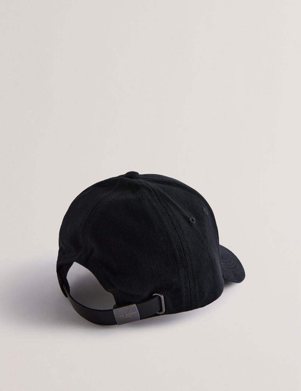 Ted Baker FREDDS – Branded Baseball Kappe Herren Schwarz | CWNDU-3802