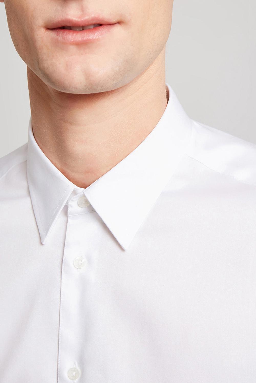 Ted Baker HOLMER - Regular Fit White Long Sleeve Hemd Herren Weiß | RSJMZ-1295