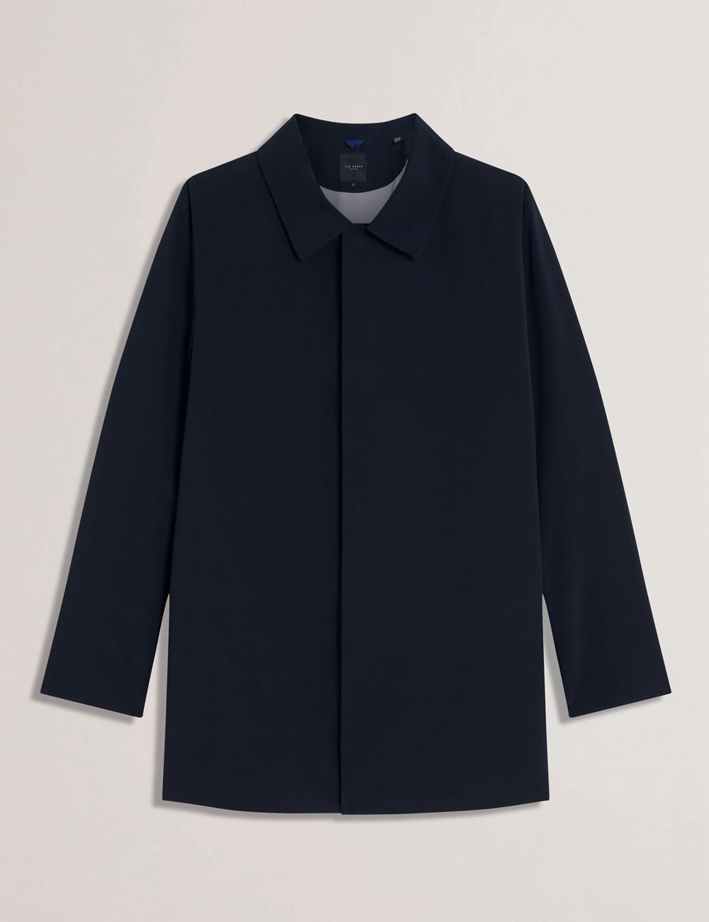 Ted Baker HUMMELS - Lightweight Short City Mac Jacken Herren Navy | CQEKS-1279