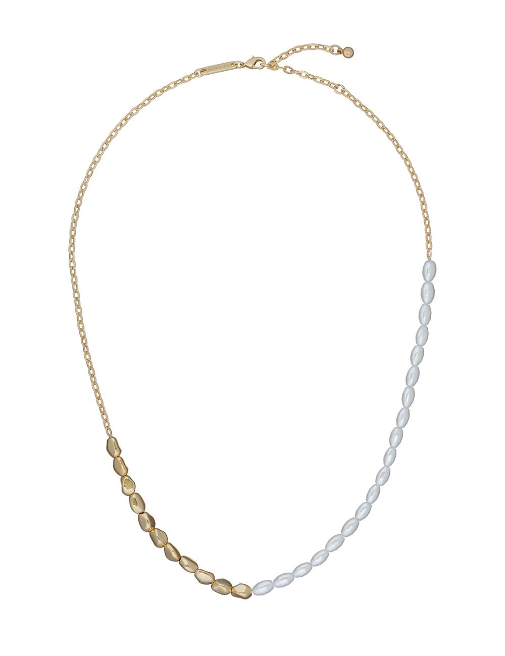 Ted Baker ILENIE - Island Pearl Beaded Ketten Damen Gold | MVNIG-0986
