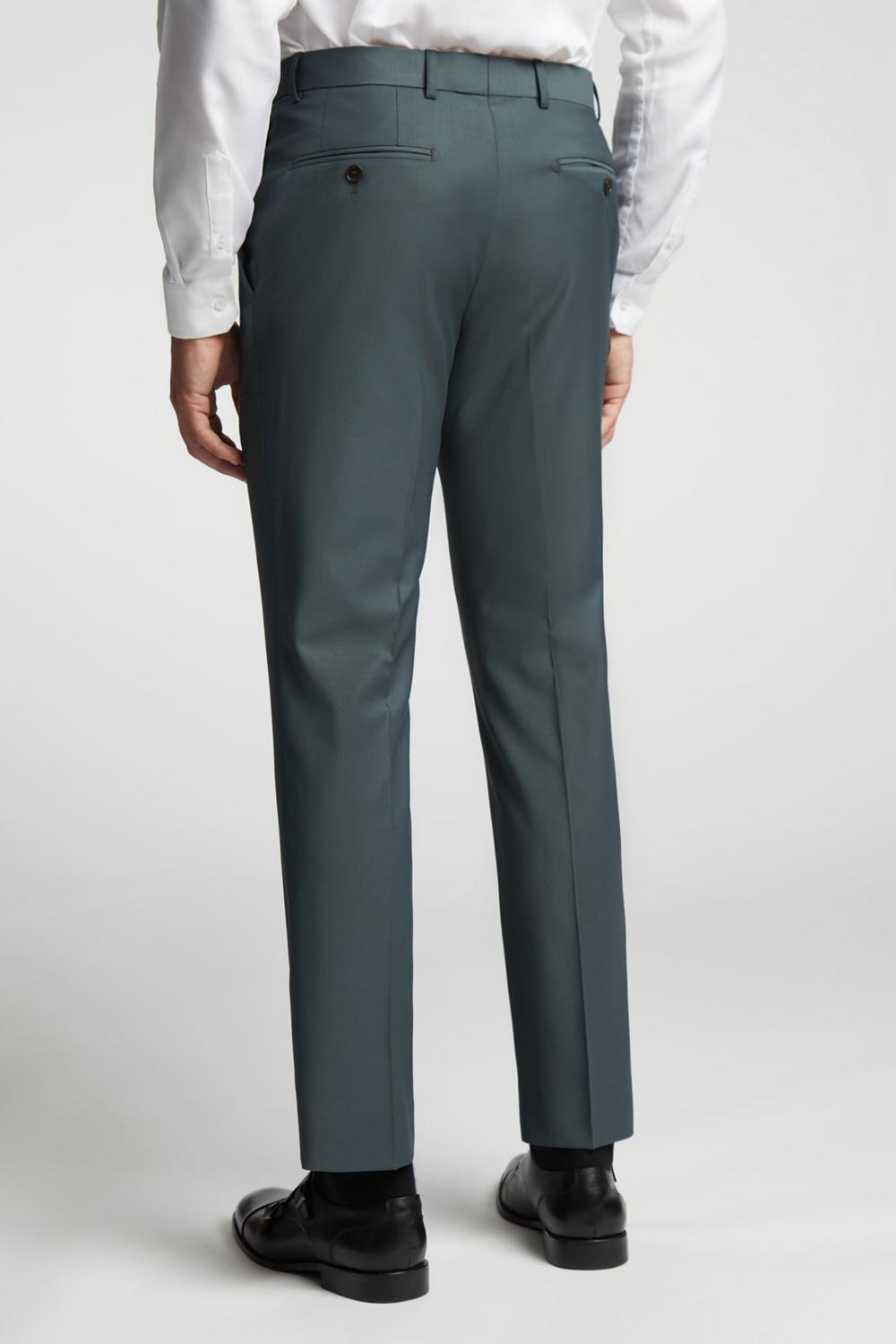 Ted Baker LUNANTS - Wool Blend Slim Suit Hosen Herren Grün | BCKID-6597