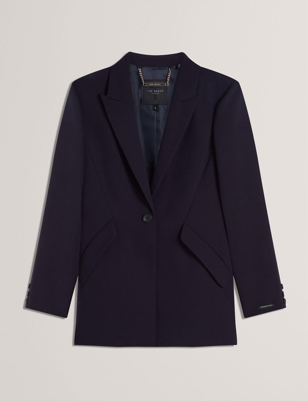 Ted Baker MANABL - Slim Fit Single Breasted Tailored Blazer Jacken Damen Navy | WDOYX-6984