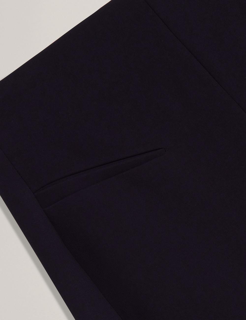 Ted Baker MANABSL - Tailored Midi Pencil Skirt With Front Split Röcke Damen Navy | BDWKM-2568
