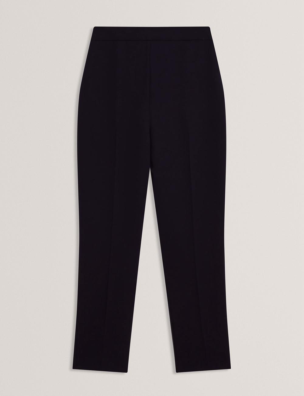 Ted Baker MANABTL - High Waist Tapered Leg Tailored Hosen Damen Navy | VCEZO-2306