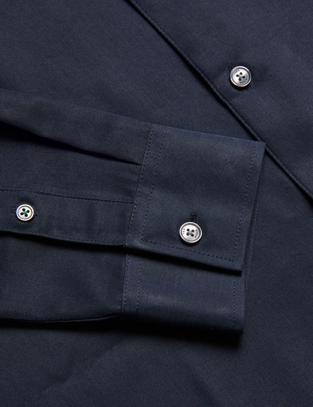 Ted Baker NESSMEN - Embroidered Detail Relaxed Fit Hemd Herren Navy | NWOQP-0478