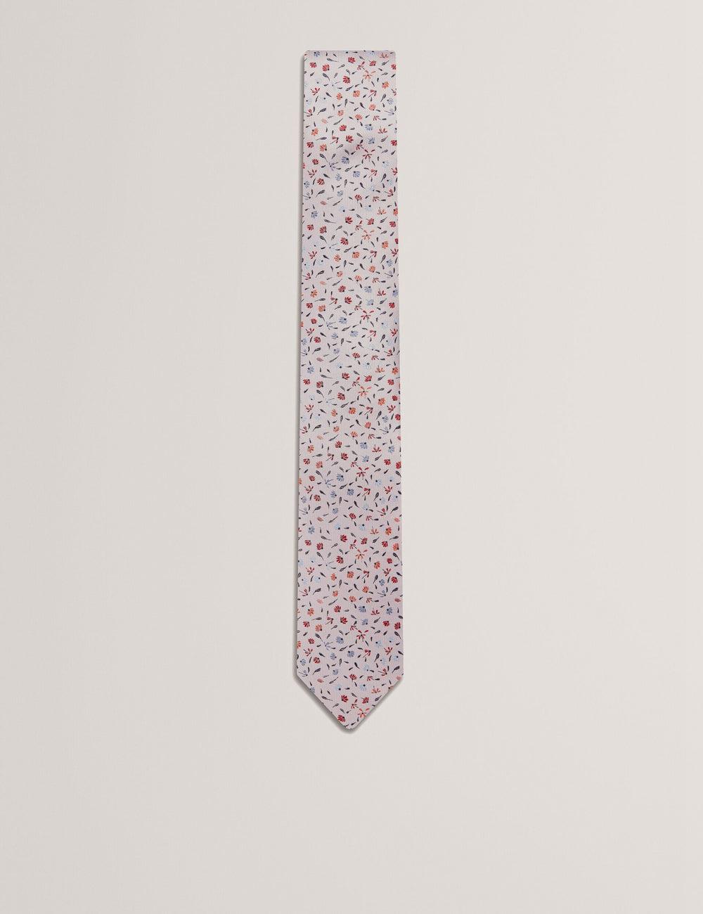 Ted Baker ORSEA - Ditsy Petal Print Woven Silk Krawatten Herren Rosa | XSADY-3459