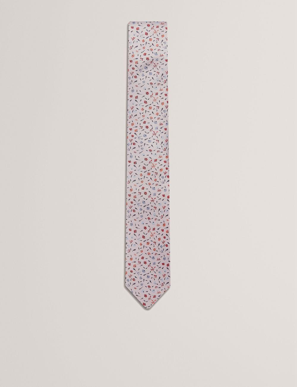 Ted Baker ORSEA - Ditsy Petal Print Woven Silk Krawatten Herren Rosa | XSADY-3459