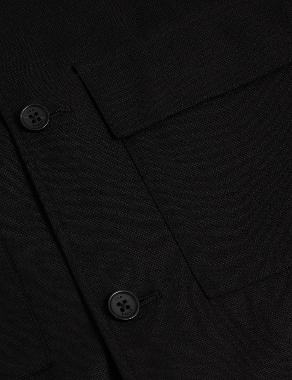 Ted Baker SELWYNJ - Lightweight Wool Blend Jacken Herren Schwarz | PFCSI-3241