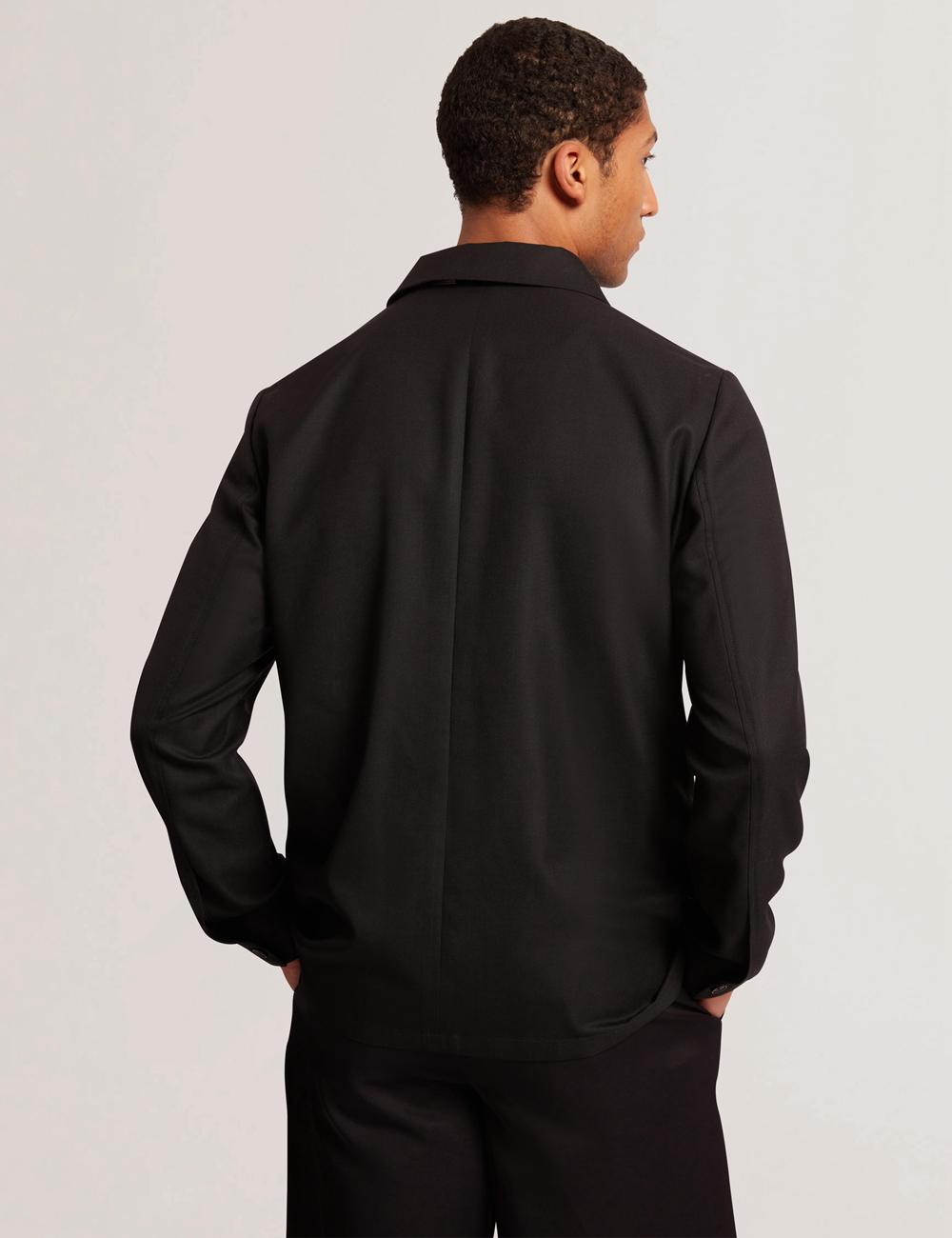 Ted Baker SELWYNJ - Lightweight Wool Blend Jacken Herren Schwarz | PFCSI-3241