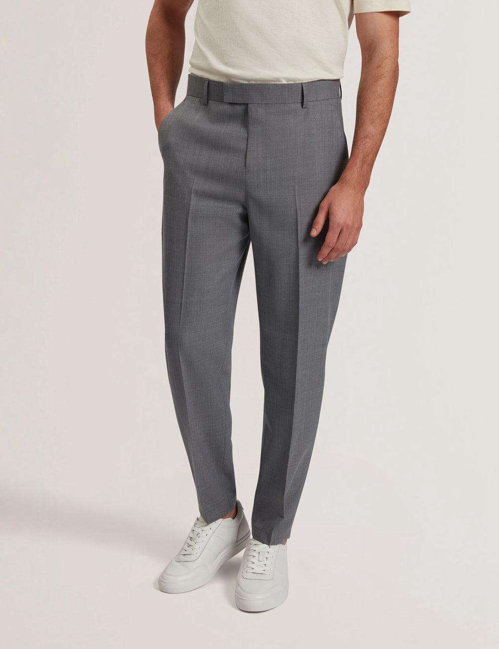 Ted Baker SELWYNT - Lightweight Wool Blend Hosen Herren Grau | APLDW-2593