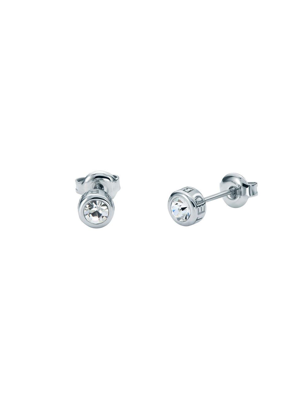 Ted Baker SINEE - Mini Crystal Stud Ohrringe Damen Silber | DKYHL-1350
