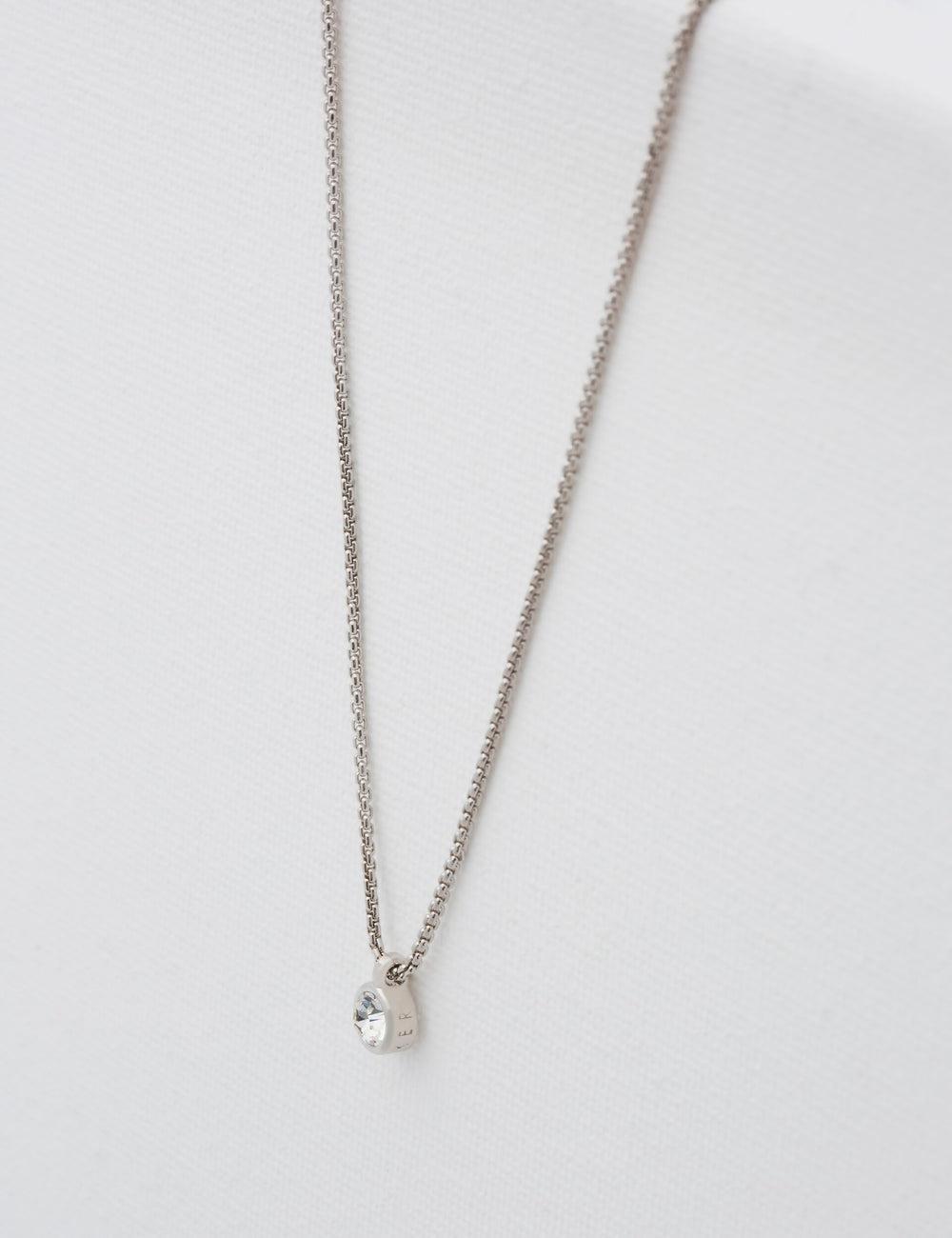 Ted Baker SININAA - Mini Crystal Pendant Ketten Damen Silber | THQCL-5697