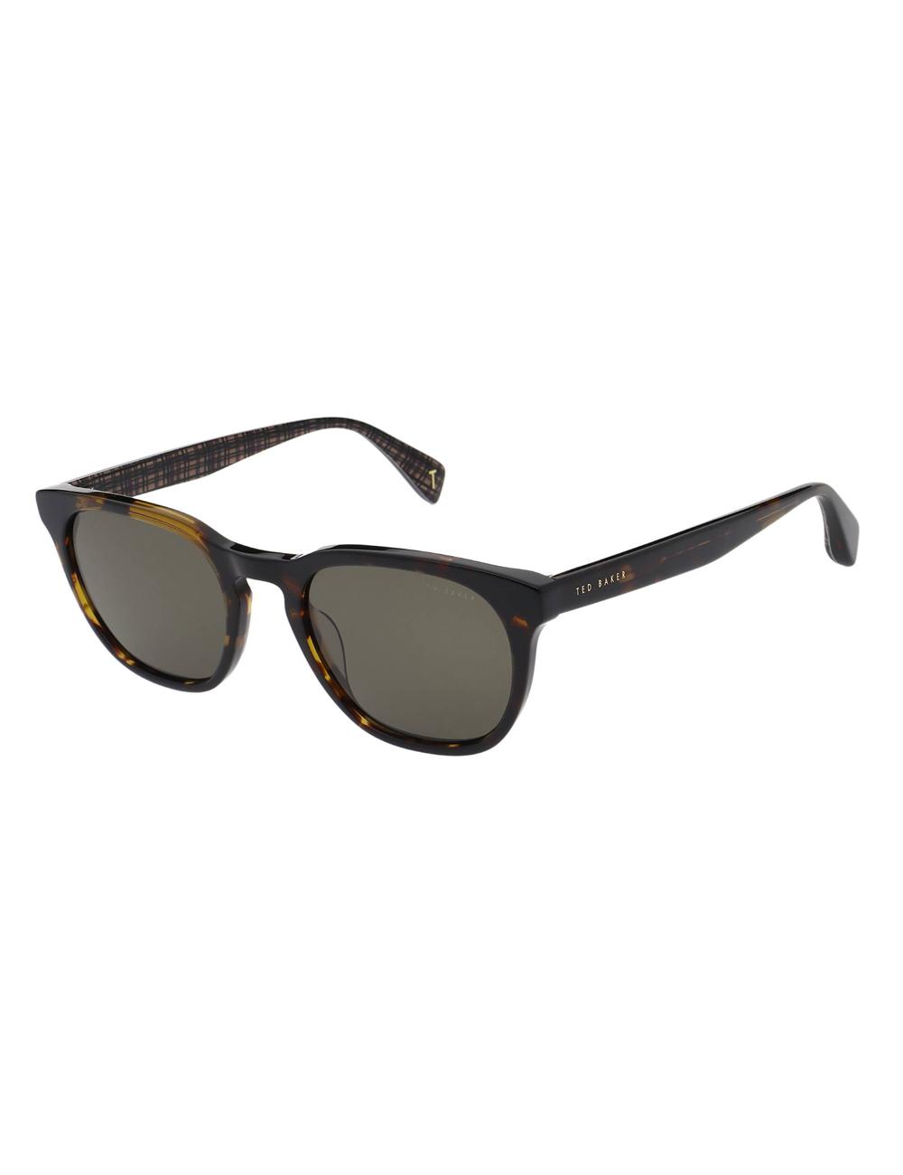 Ted Baker SORLEY - Classic Rounded Eye Sonnenbrille Herren Tort | JVFEZ-9341