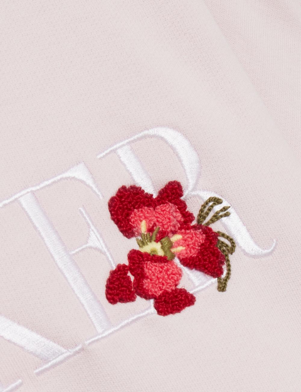 Ted Baker STIILA - Embroidered Logo Pure Cotton Sweatshirts Damen Rosa | NYVAW-2807