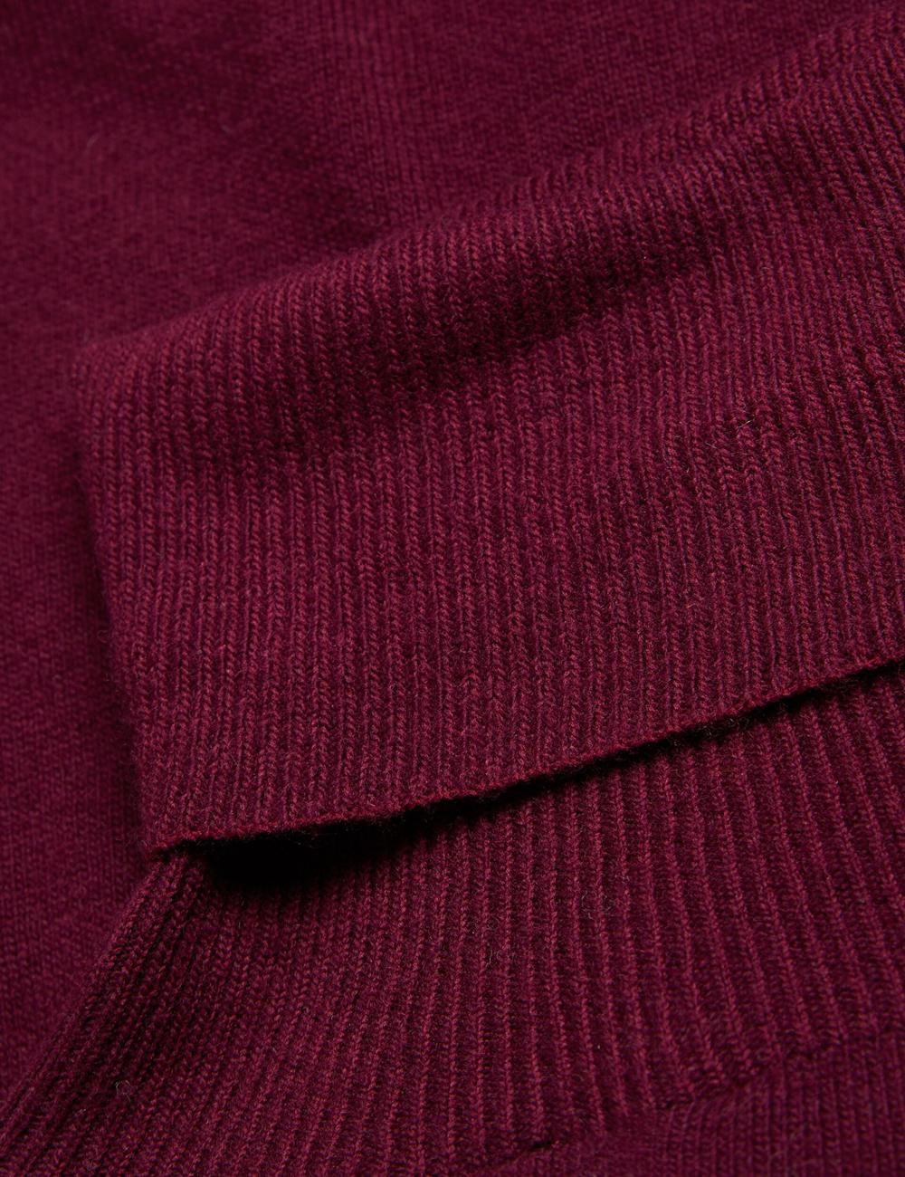 Ted Baker TAMSENN - Roll Neck Wool Cashmere Pullover Damen Rot | NISLH-0149
