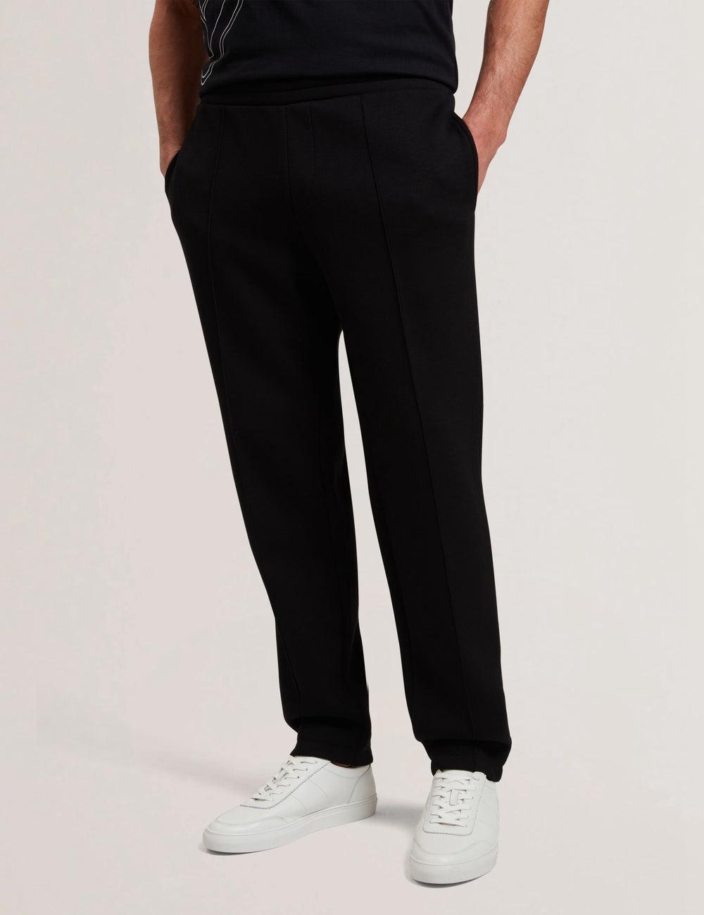 Ted Baker UAVER Slim Fit Neoprene Hosen Herren Schwarz | HPKYE-1708