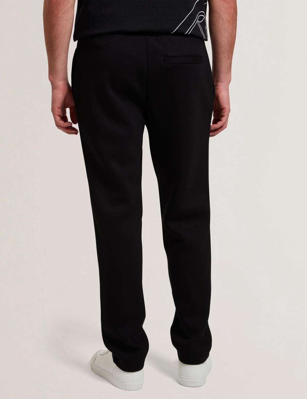Ted Baker UAVER Slim Fit Neoprene Hosen Herren Schwarz | HPKYE-1708