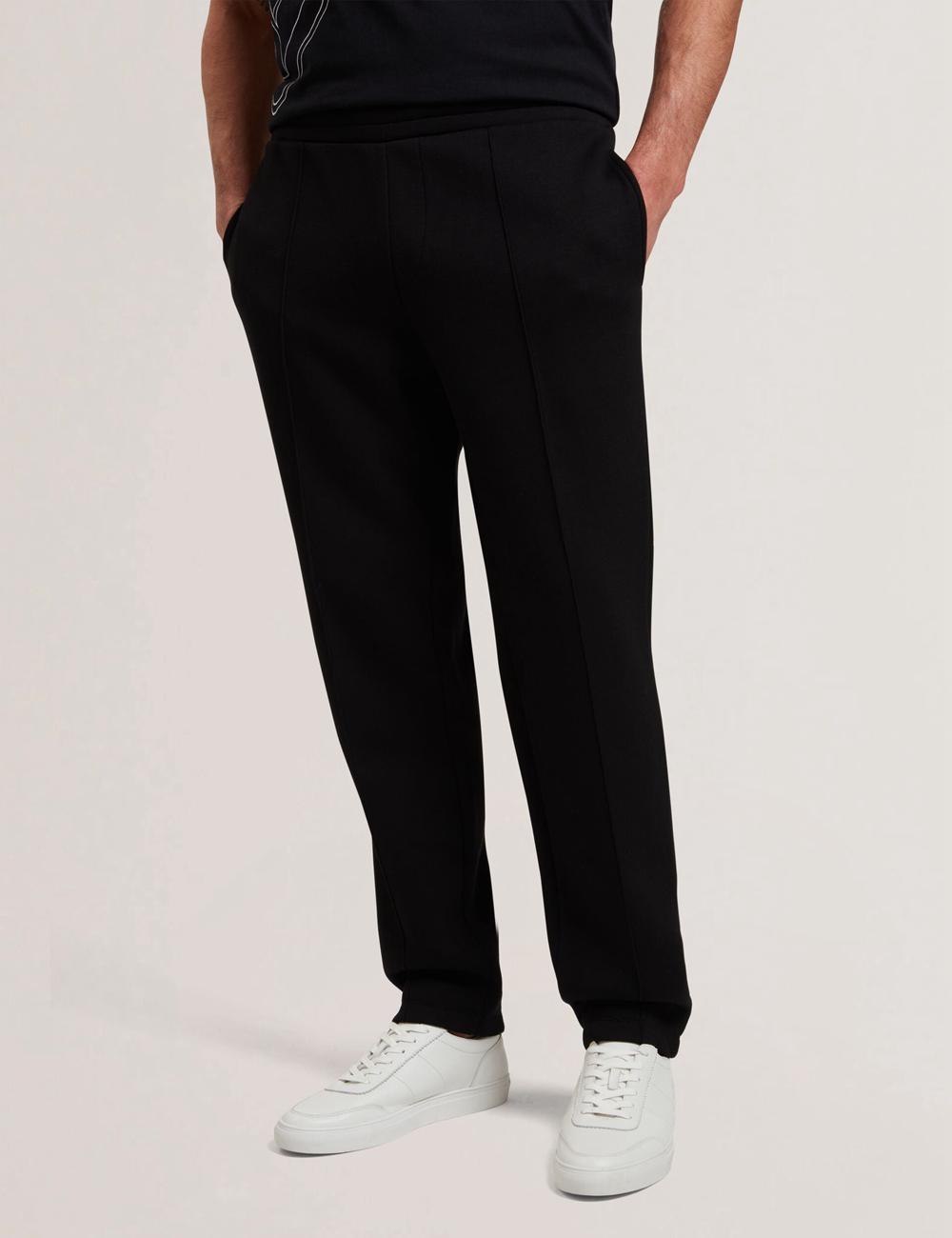 Ted Baker UAVER Slim Fit Neoprene Hosen Herren Schwarz | HPKYE-1708