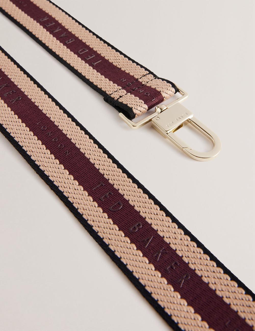Ted Baker WEBBII - Branded Webbing Detachable Taschengurt Damen Lila | YWKOB-2073